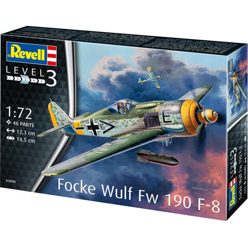 Set de Constructie Revell Focke Wulf Fw190 F-8 1:72 - Red Goblin