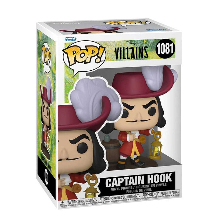 Figurina Funko Pop Villains - Captain Hook - Red Goblin