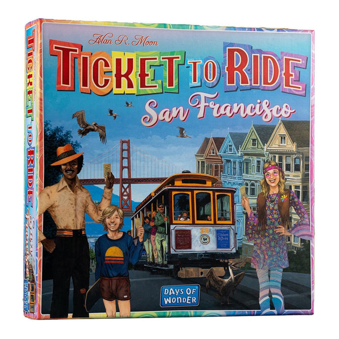 Ticket To Ride San Francisco - Red Goblin