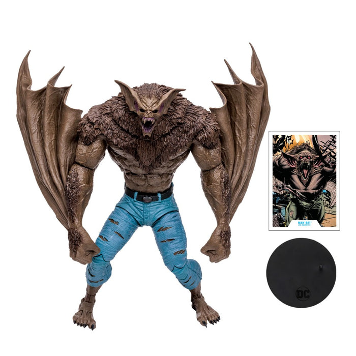 Figurina Articulata DC Collector wv2 Man-Bat Megafig - Red Goblin