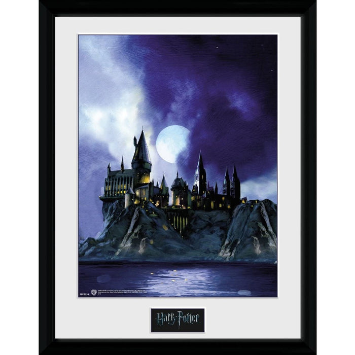 Poster cu Rama Harry Potter - Hogwarts Painted (30x40) - Red Goblin
