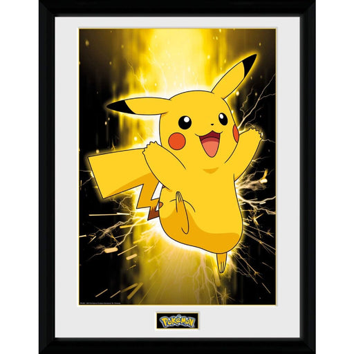 Poster cu Rama Pokemon - Pikachu (30x40) - Red Goblin