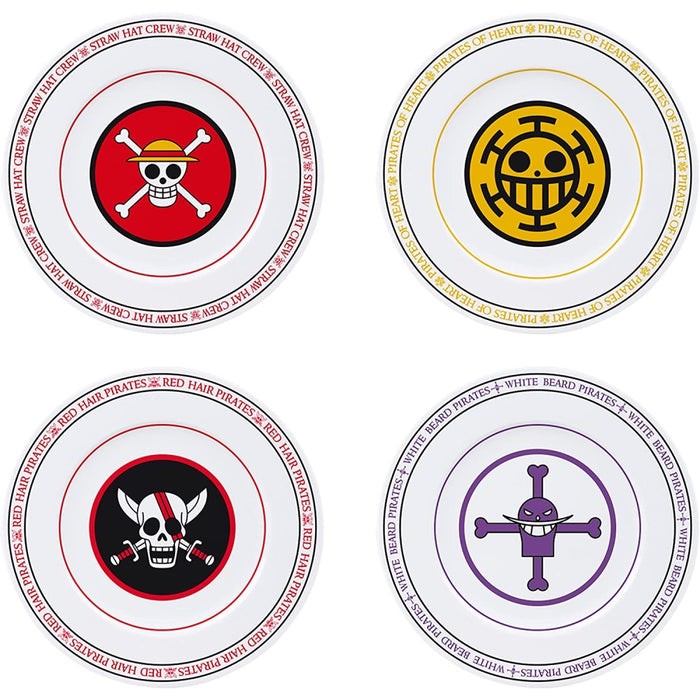 Set 4 Farfurii One Piece - Emblems - Red Goblin