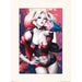 Poster Print 30x40 cm DC Harley Quinn Kiss - Red Goblin