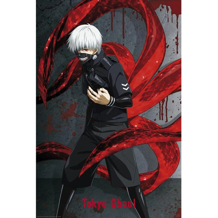 Poster Tokyo Ghoul - Ken Kaneki (91.5x61) - Red Goblin