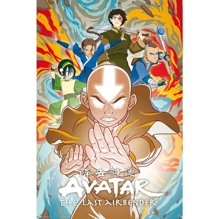 Poster Avatar - Mastery of the Elements (91.5x61) - Red Goblin