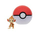 Figurina Clip 'N' Go Pokemon Chimchar & Poke Ball - Red Goblin