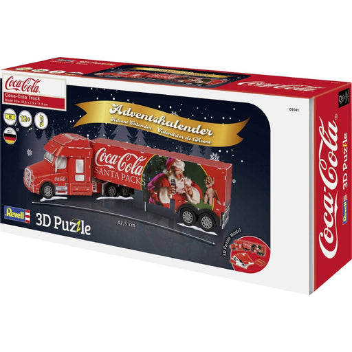 Puzzle 3D Revell Advent Calendar Coca-Cola Truck - Red Goblin