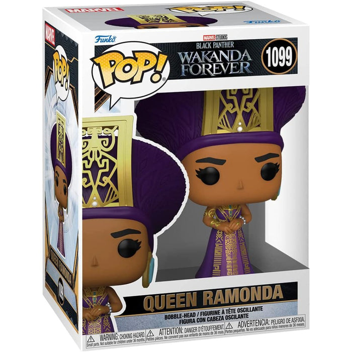 Figurina Funko Pop Black Panther - Wakanda Forever - Queen Ramonda - Red Goblin