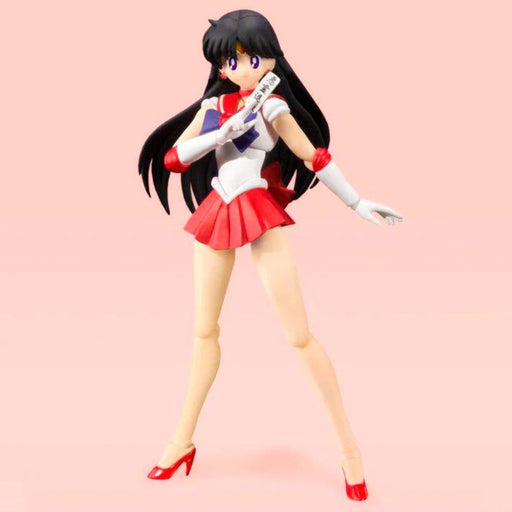 Figurina Articulata Sailor Moon S.H. Figuarts Sailor Mars Animation Color Edition 14 cm - Red Goblin
