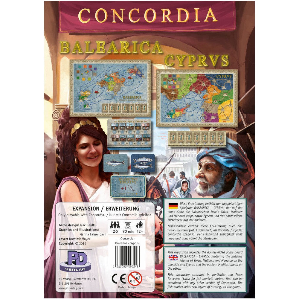 Concordia - Balearica/Cyprus | Gioco Da Tavolo - - GESTIONALI - Giochi da