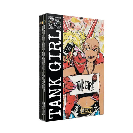 Tank Girl Color Classics Trilogy 1988 - 1995 Box Set HC - Red Goblin