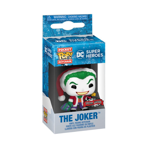 Breloc Funko POP DC Holiday - Joker (WMT) - Red Goblin
