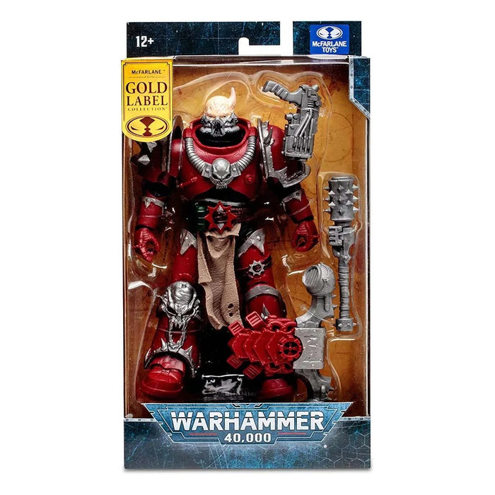 Figurina Articulata Warhammer 40k Chaos Space Marine (Word Bearer) (Gold Label) 18 cm - Red Goblin
