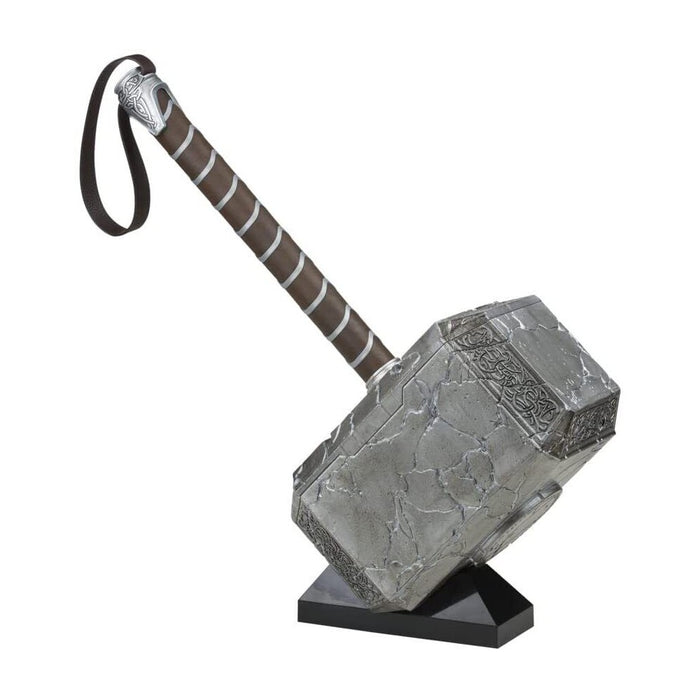 Replica Thor Love and Thunder Marvel Legends 1/1 Mighty Thor Mjolnir Premium Electronic Roleplay Hammer 49 cm - Red Goblin