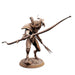 Miniatura Nepictata Elemental Beacon - Thrikeen with Bow Aiming - Red Goblin