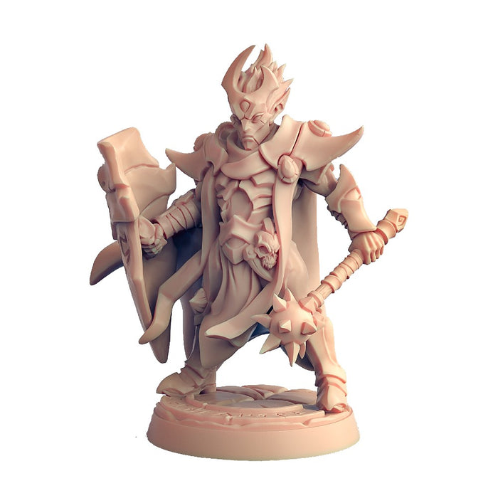 Miniatura Nepictata Elemental Beacon - Ashen Inquisitor E - Red Goblin