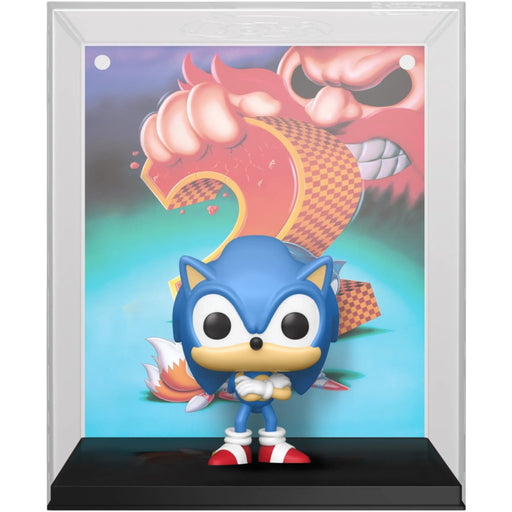 Figurina Funko POP! Game Cover Sonic - Sonic (IE) (Exclusive) - Red Goblin