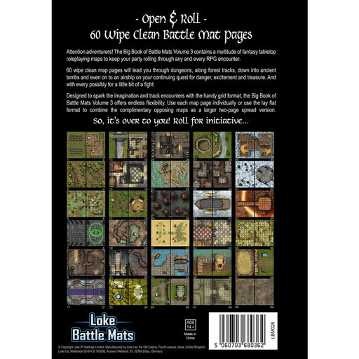 Big Book of Battle Mats Volume 3 - Red Goblin