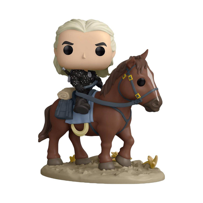Figurina Funko POP! Ride Deluxe Witcher - Geralt and Roach (Exclusive) - Red Goblin