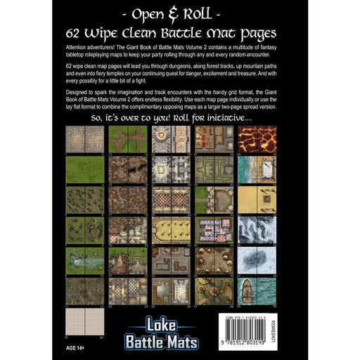 Giant Book of Battle Mats Volume 2 - Red Goblin
