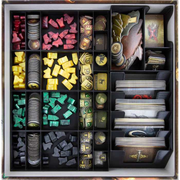 Feldherr Organizer for A Game of Thrones The Board Game Second Edition - Core Game Box - Red Goblin