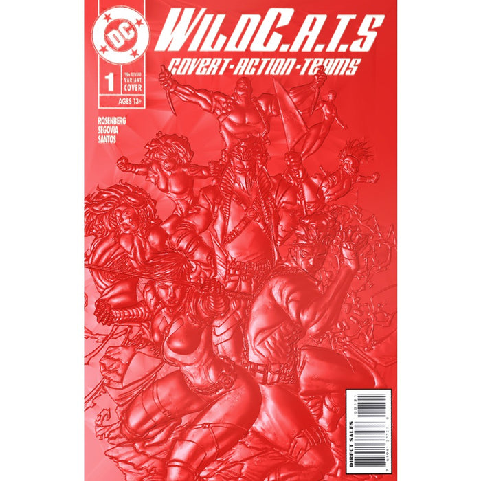Wildcats 01 Cvr E Booth & Hope 90s Foil Cvr - Red Goblin