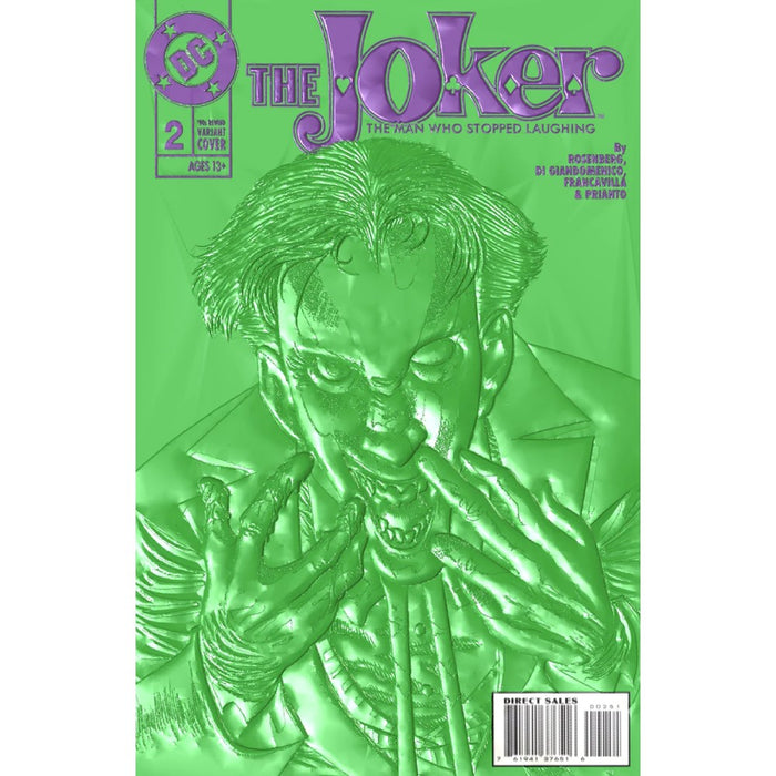 Joker Man Who Stopped Laughing 02 Cvr D Jones 90s Foil Cvr - Red Goblin