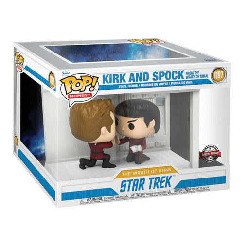 Figurina Funko POP! Moment TGTCon'22- StarTrek - Kirk & Spock (Exclusive) - Red Goblin