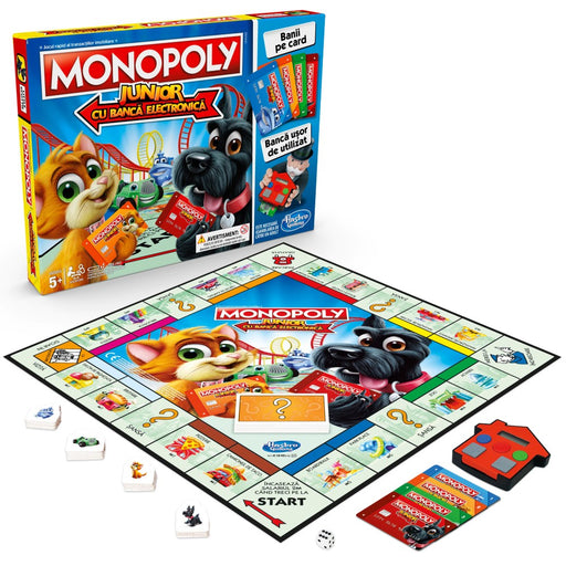 Monopoly Junior Banca Electronica (limba romana) - Red Goblin