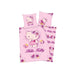 Lenjerie de Pat Hello Kitty - Hello Kitty 135 x 200 cm / 80 x 80 cm - Red Goblin