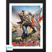 Poster cu Rama Iron Maiden - Trooper Eddie (30x40) - Red Goblin