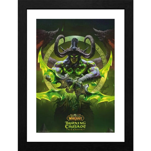 Poster cu Rama World of Warcraft - Illidan (30x40) - Red Goblin