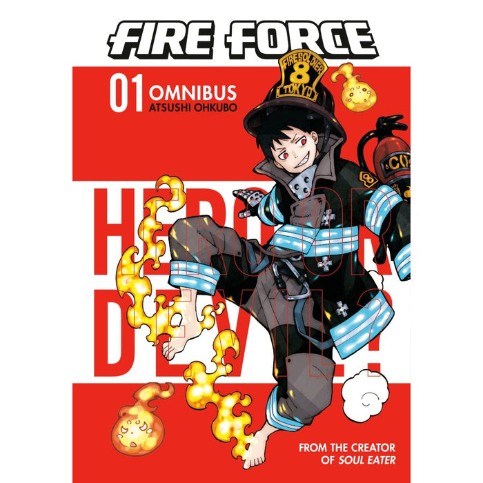 Fire Force Omnibus GN Vol 01 Vol 1-3 - Red Goblin