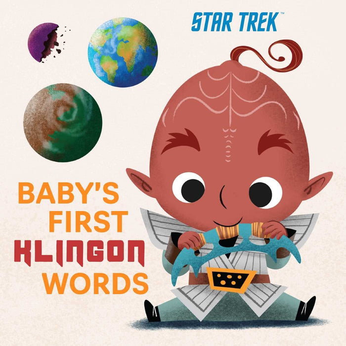 Star Trek Baby's First Klingon Words Board Book - Red Goblin