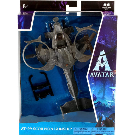 Figurina Articulata Avatar W.O.P Deluxe Large Vehicle with Figure AT-99 Scorpion Gunship - Red Goblin