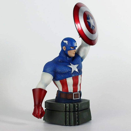 Figurina Marvel Bust Captain America 26 cm - Red Goblin