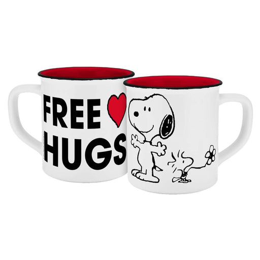Cana Peanuts Enamel Look Free Hugs - Red Goblin