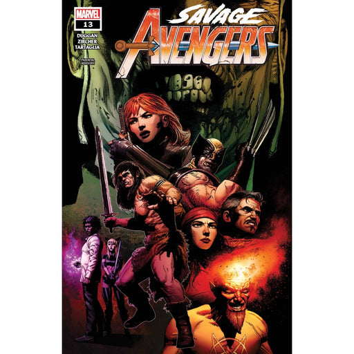Savage Avengers 13 Cover A Valerio Giangiordano Cover - Red Goblin