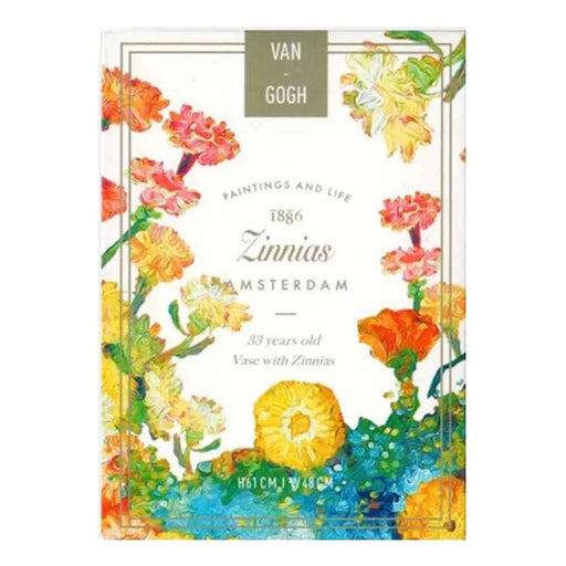 Carti de Joc Van Gogh Zinnias Borderless - Red Goblin