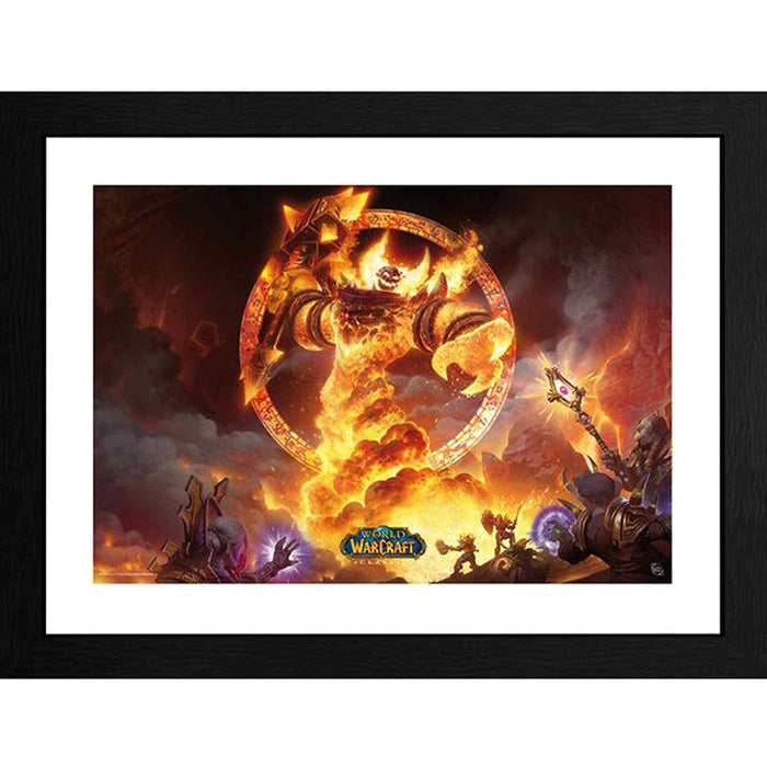 Poster cu Rama World of Warcraft - Ragnaros (30x40) - Red Goblin