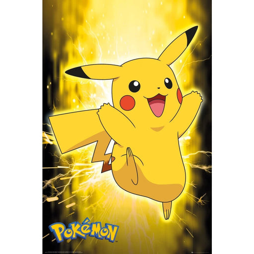 Poster Pokemon - Pikachu (91.5x61) - Red Goblin