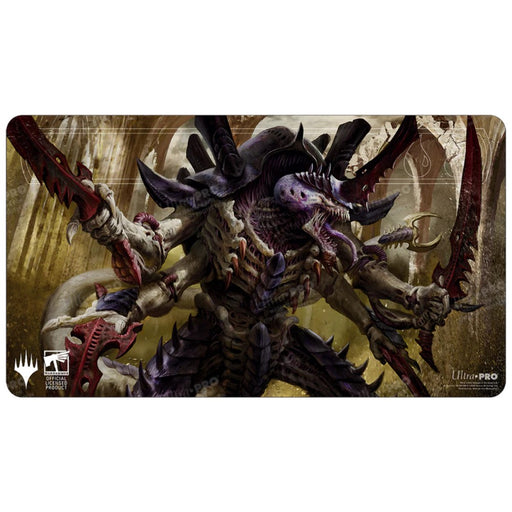 UP - Warhammer 40k Commander Deck Playmat V4 for Magic The Gathering - Red Goblin