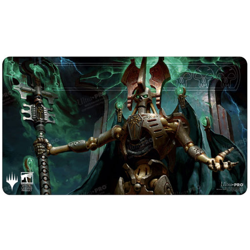 UP - Warhammer 40k Commander Deck Playmat V1 for Magic The Gathering - Red Goblin