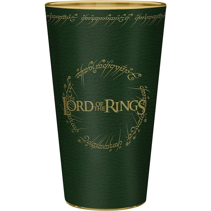 Set Cadou Lord of The Rings - Pahar XXL+ Insigna + Notebook de Buzunar The Ring - Red Goblin