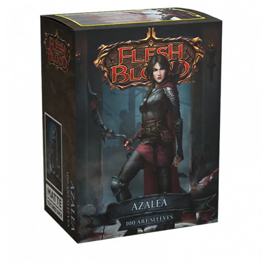 Sleeve-uri Dragon Shield Flesh and Blood License Standard Matte Art Sleeves - Azalea (100 Bucati) - Red Goblin