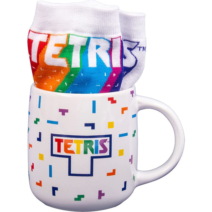 Set Cadou Tetris Mug & Socks Tetriminos - Red Goblin