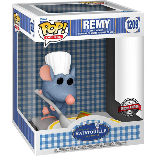 Figurina Funko POP Deluxe Disney - Remy with Ratatouille - Red Goblin