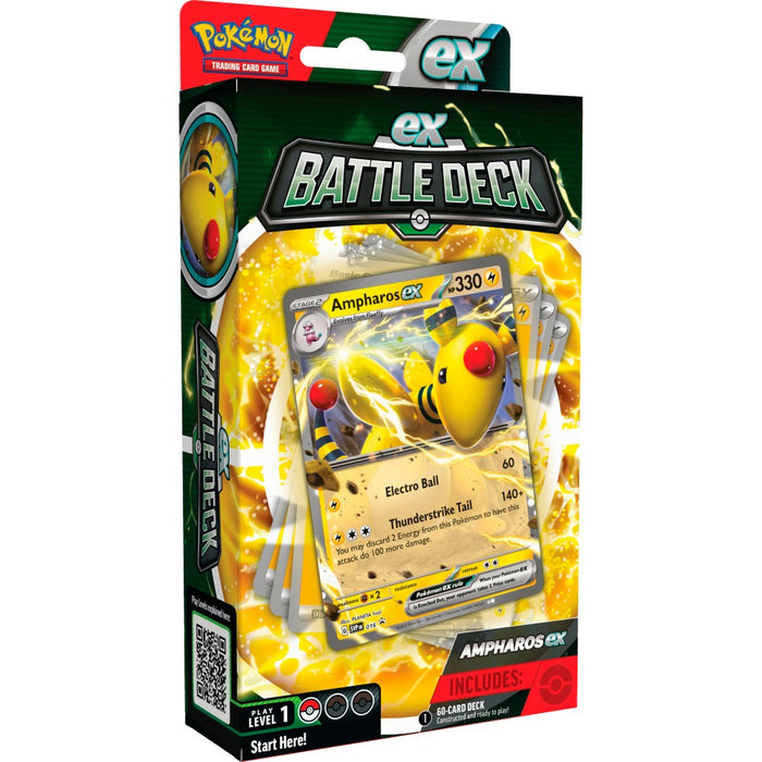 Pokemon Trading Card Game Ampharos EX Battle Deck - Red Goblin