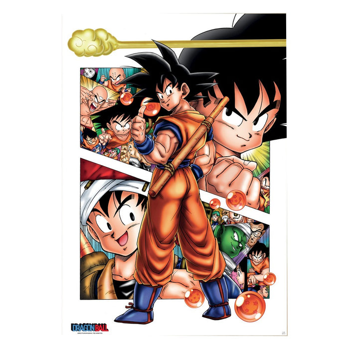 Poster Dragon Ball - DB/ Son Goku Story (91.5x61) - Red Goblin